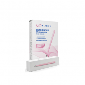 LÁZMÉRŐ DIGITÁLIS TP1000 ELYSIUM TÖLTŐDOBOZZAL- RÓZSASZÍN 1X